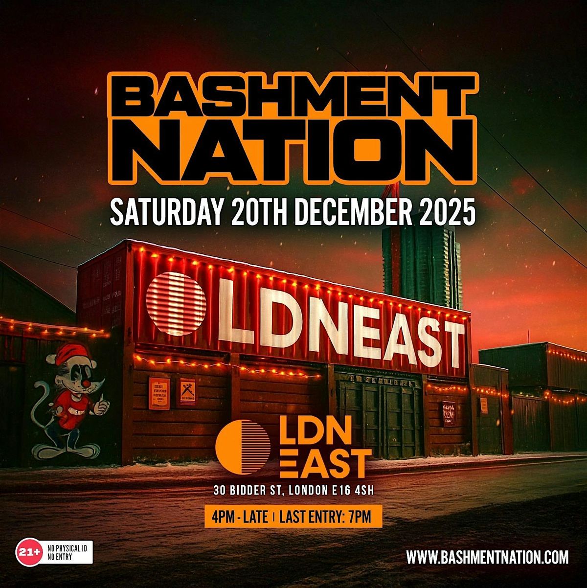 BASHMENT NATION  - London\u2019s Biggest Xmas Day Party