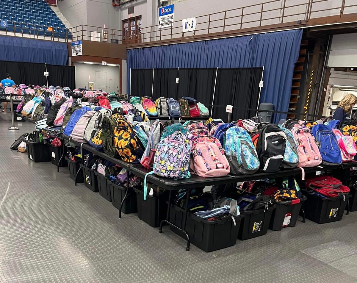 Backpack Giveaway - Annual Back to School Event
