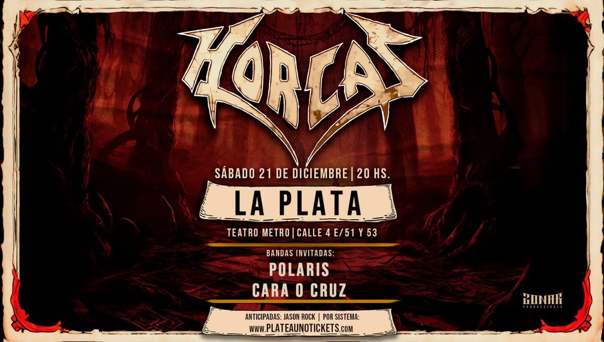 Horcas  El Diablo tour 2024 Teatro Metro La Plata