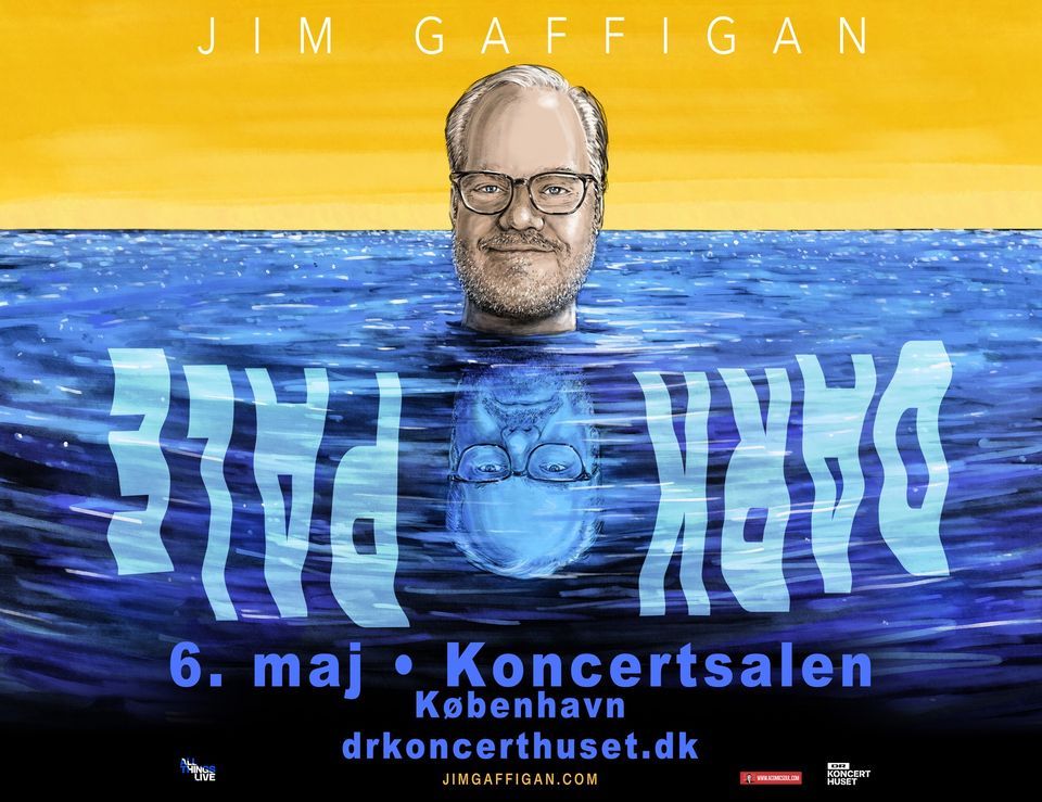 Jim Gaffigan (support: Mikkel Rask) - l\u00f8rdag 6. maj - DR Koncerthuset