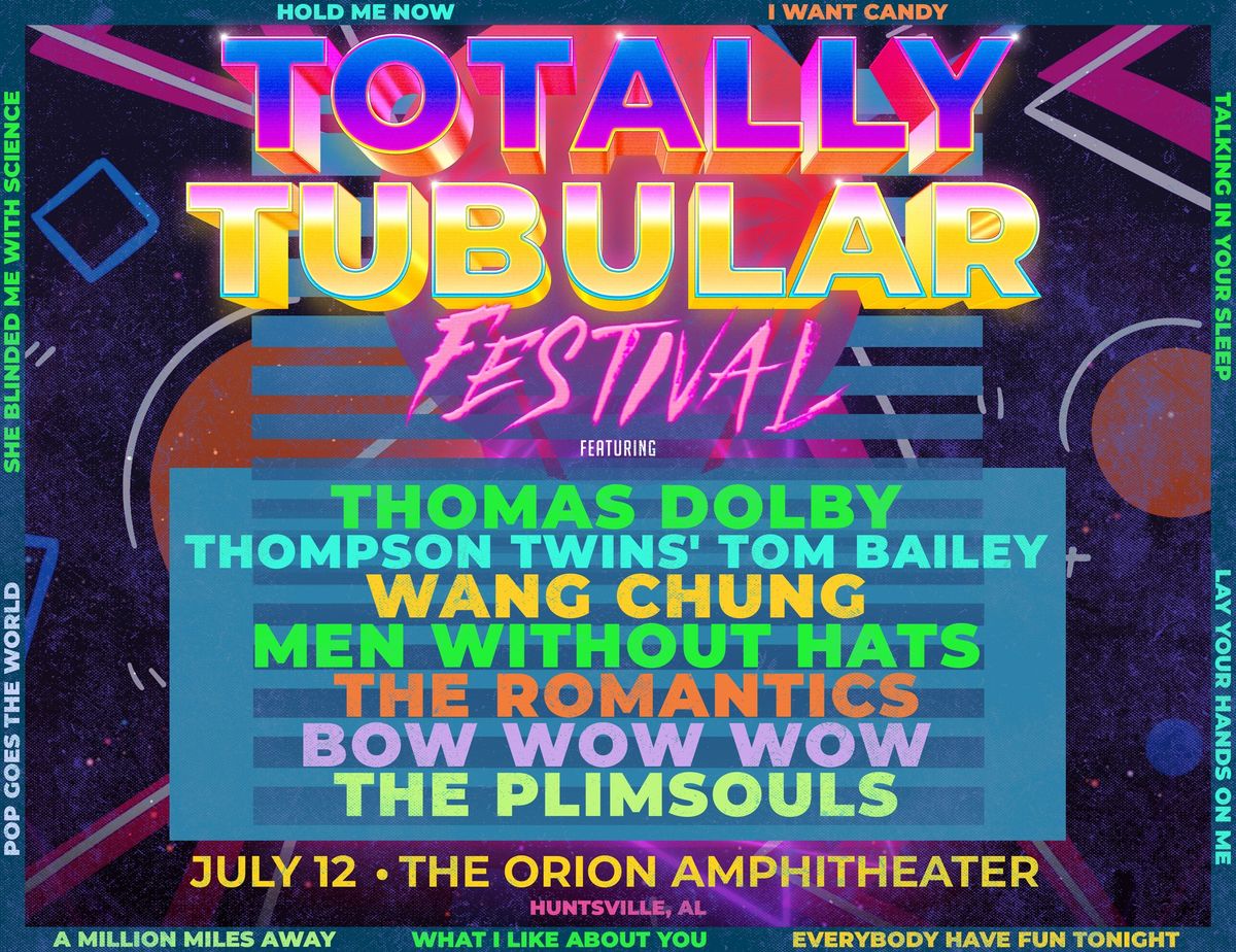 Totally Tubular Fest with Thomas Dolby, Thompson Twins' Tom Bailey, Wang Chung, & More