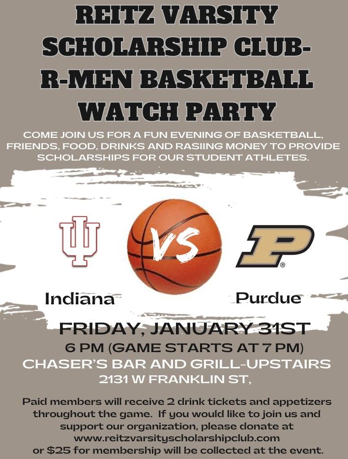 IU\/Purdue Basketball Watch Party