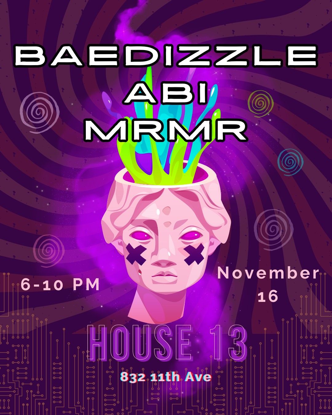 Baedizzle, Abi, and MRMR - First Show!!!