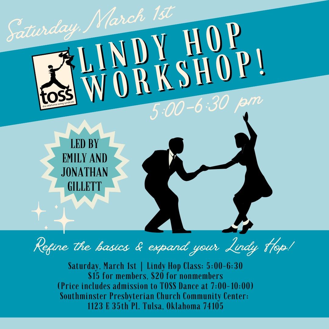 Lindy Hop Workshop w\/ Jonathan and Emily 