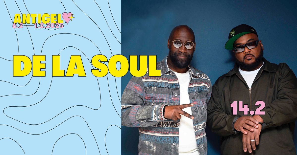 De La Soul x Festival Antigel \ud83e\ude75\ud83e\ude77\ud83d\udc9b