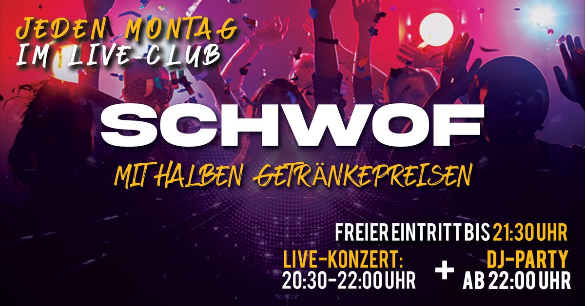 Schwof mit halben Getr\u00e4nkepreisen mit DJ Finnlyner