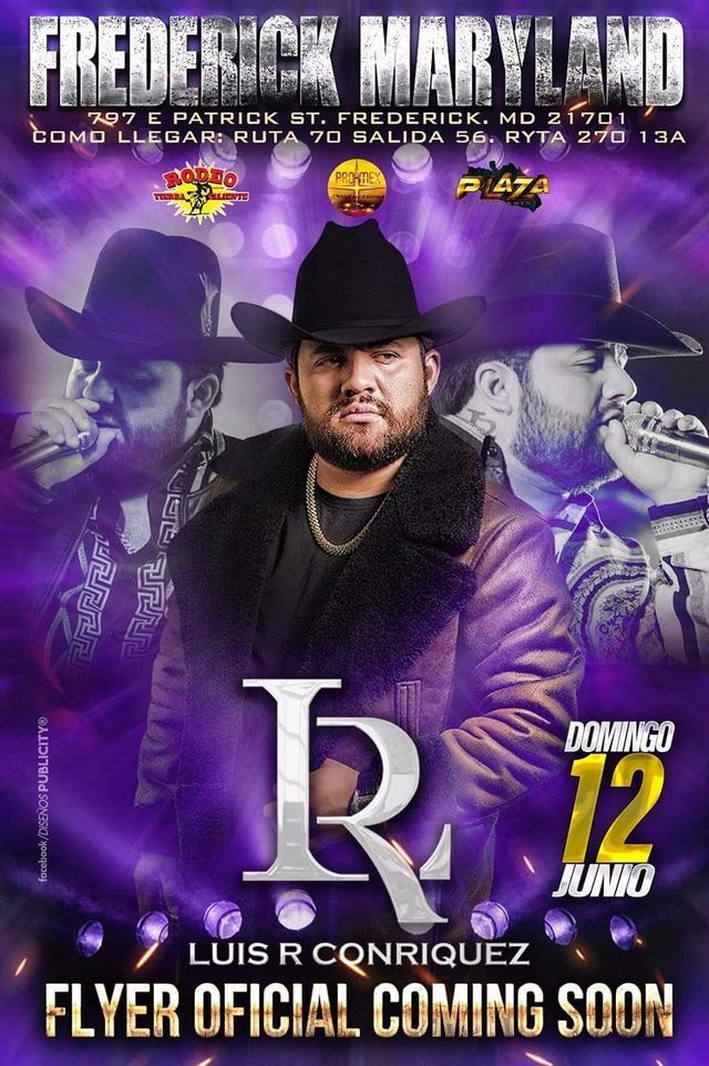 Luis R Conriquez Jaripeo en Maryland