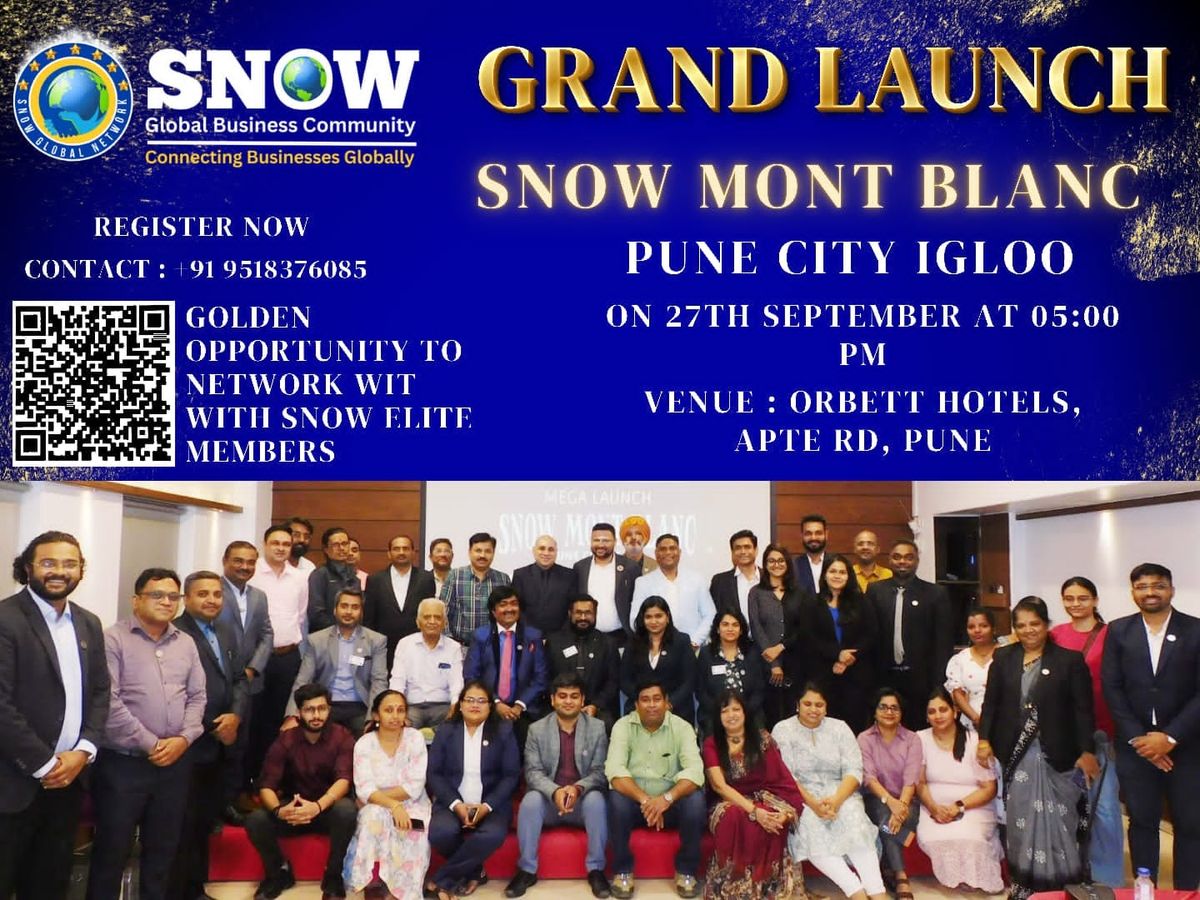 GRAND LAUNCH MONT BLANC CHAPTER EVENT