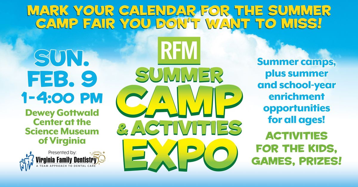 2025 RFM Summer Camp & Activities Expo