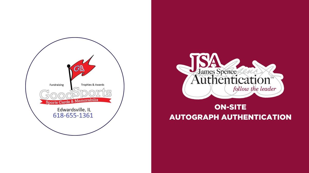 JSA at GoodSports Sports Cards & Memorabilia