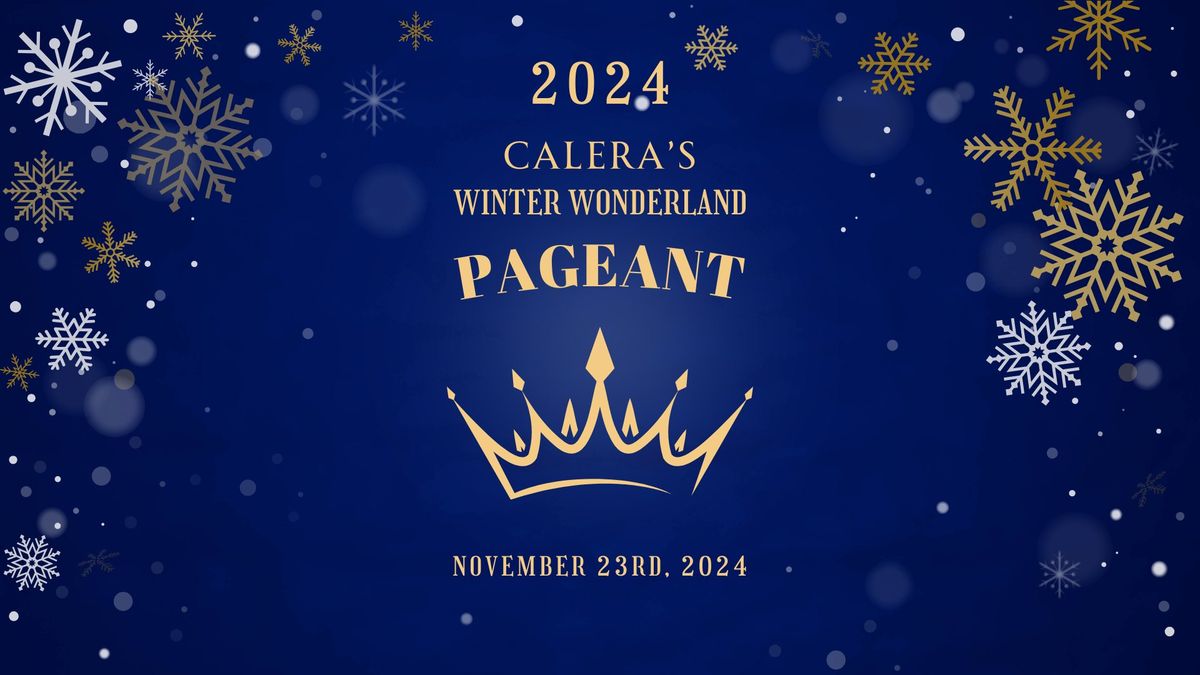 Calera's Winter Wonderland Pageant 2024