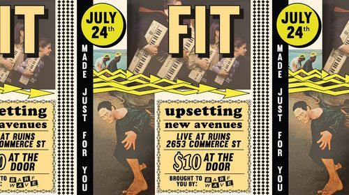 Barf Wave presents: FIT, Upsetting, & New Avenues