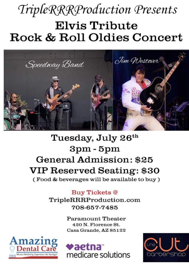 Elvis Tribute \/ Rock & Roll Concert