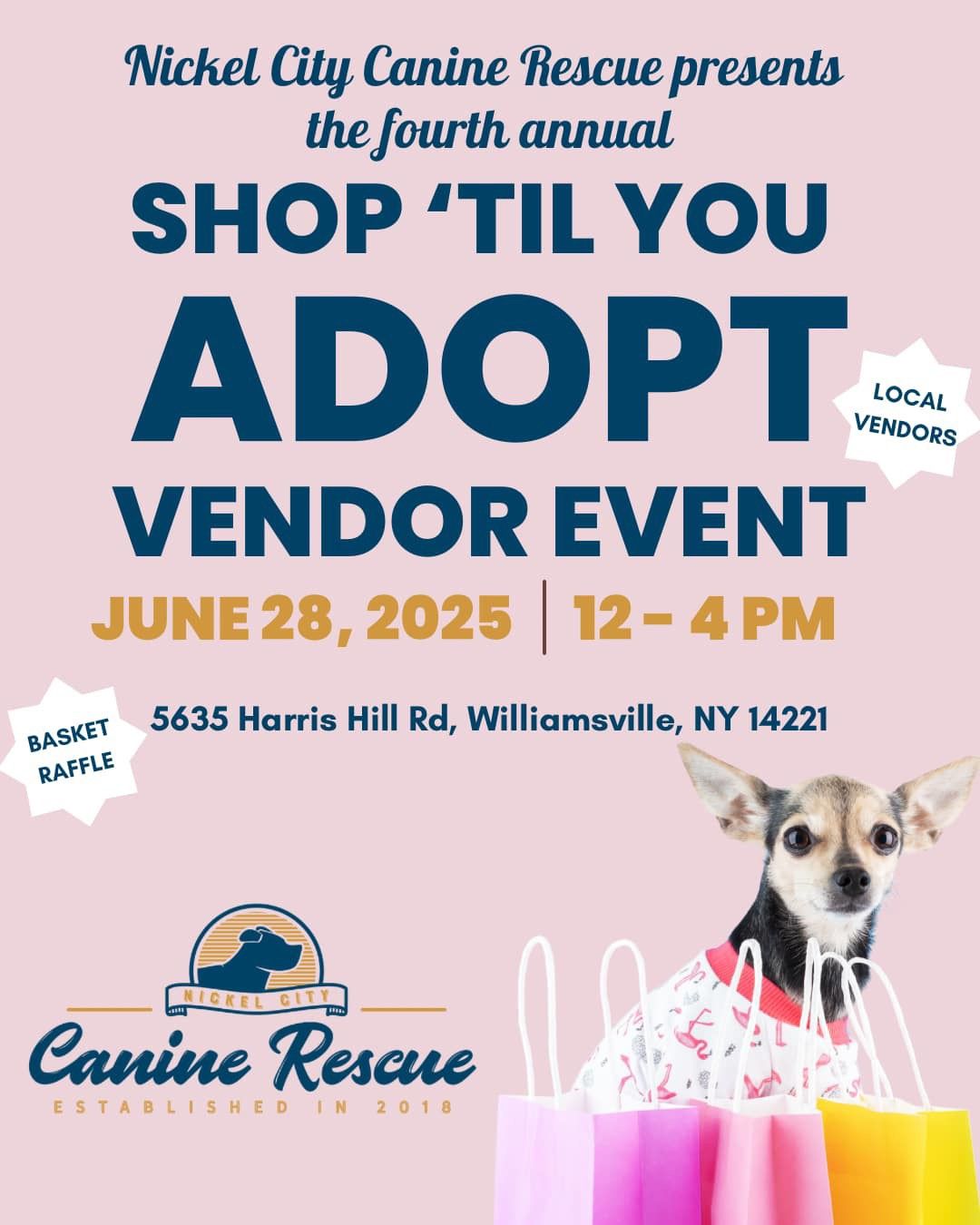 Fourth Annual Shop \u2018Til You Adopt Event! \u2b50\ufe0f\ud83d\udc3e