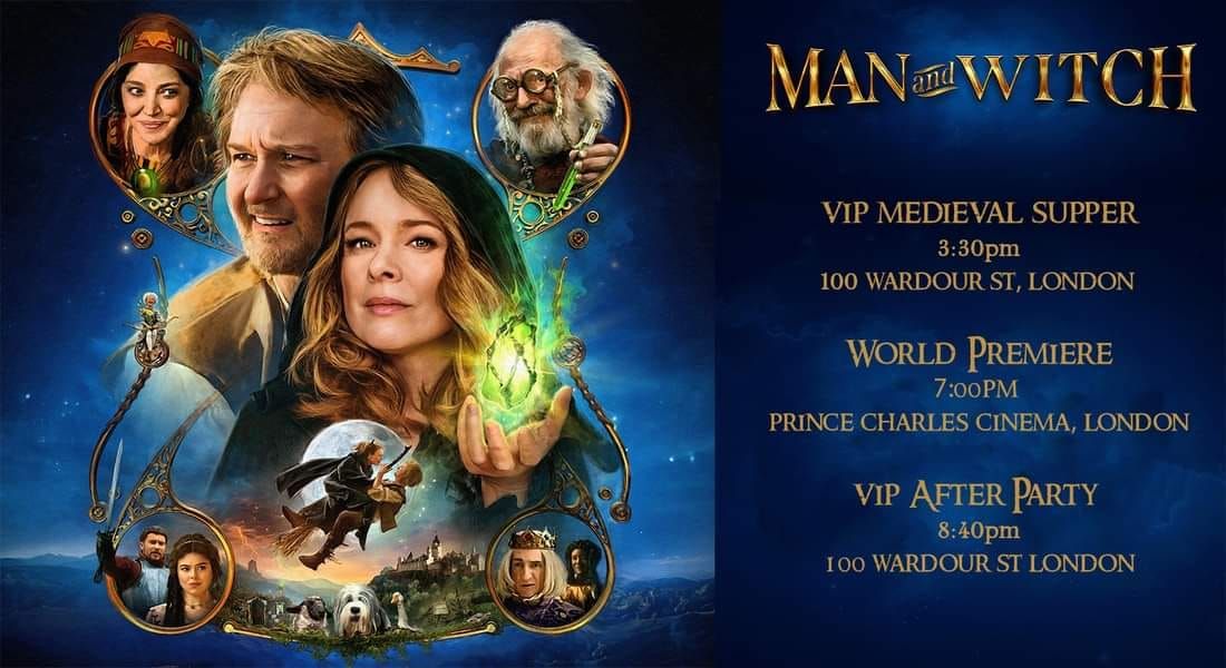 MAN AND WITCH WORLD PREMIERE + Medieval Supper and VIP After Party