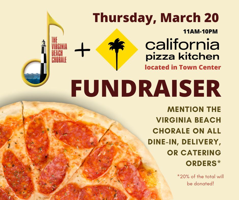 VBC Fundraiser - California Pizza Kitchen