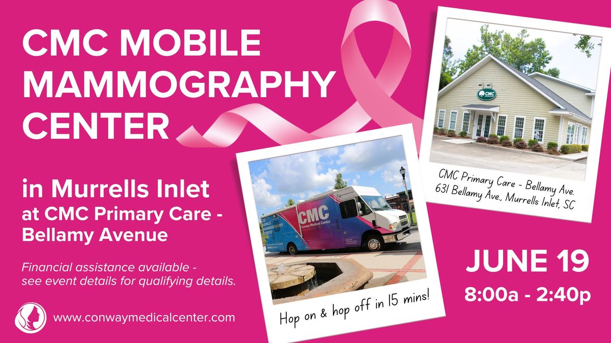 Get Your Mammogram in Murrells Inlet! 
