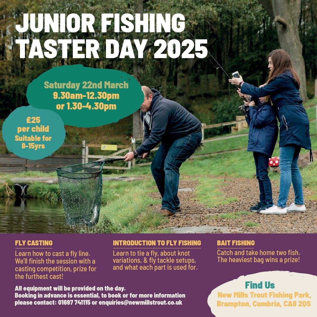 Juniors Fishing Taster Day