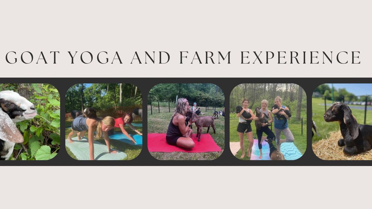 Goat Yoga on the Farm