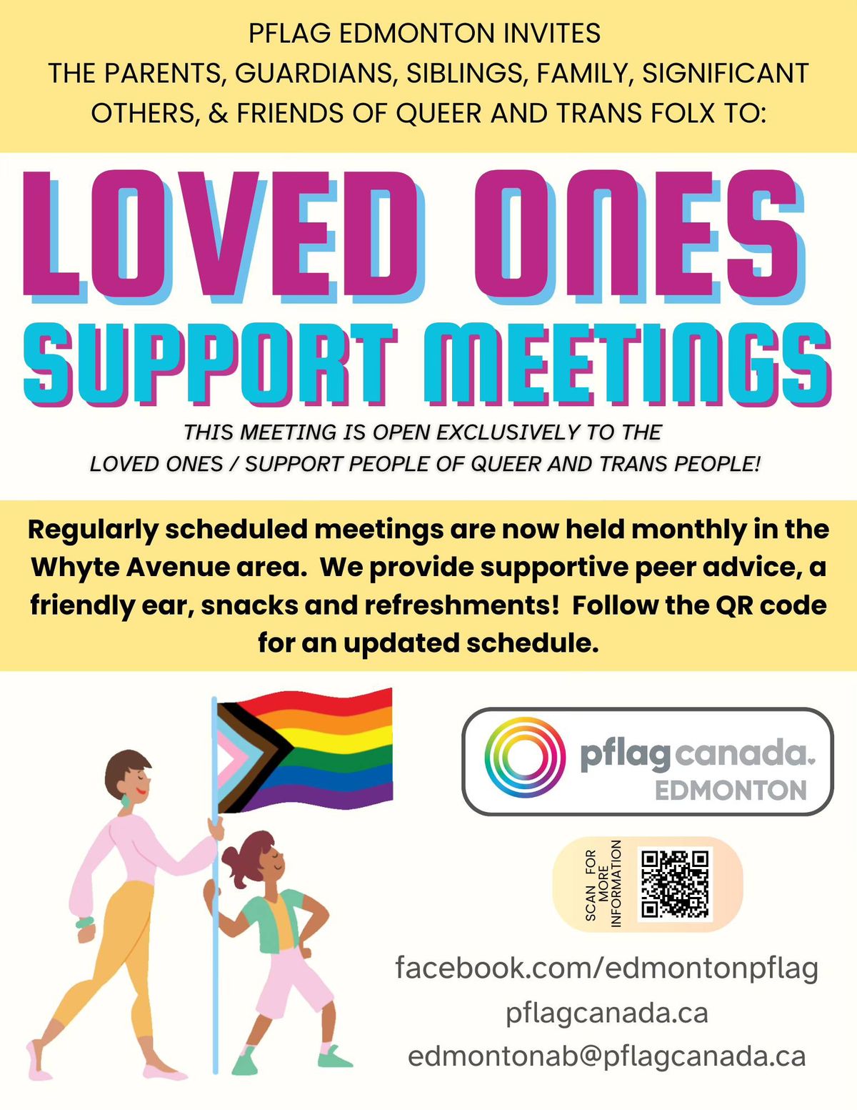 Parent and Loved Ones Support & Social Meet Up!