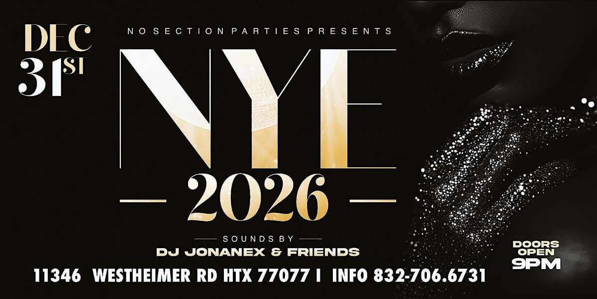 BLACK & GOLD NYE PARTY 2026