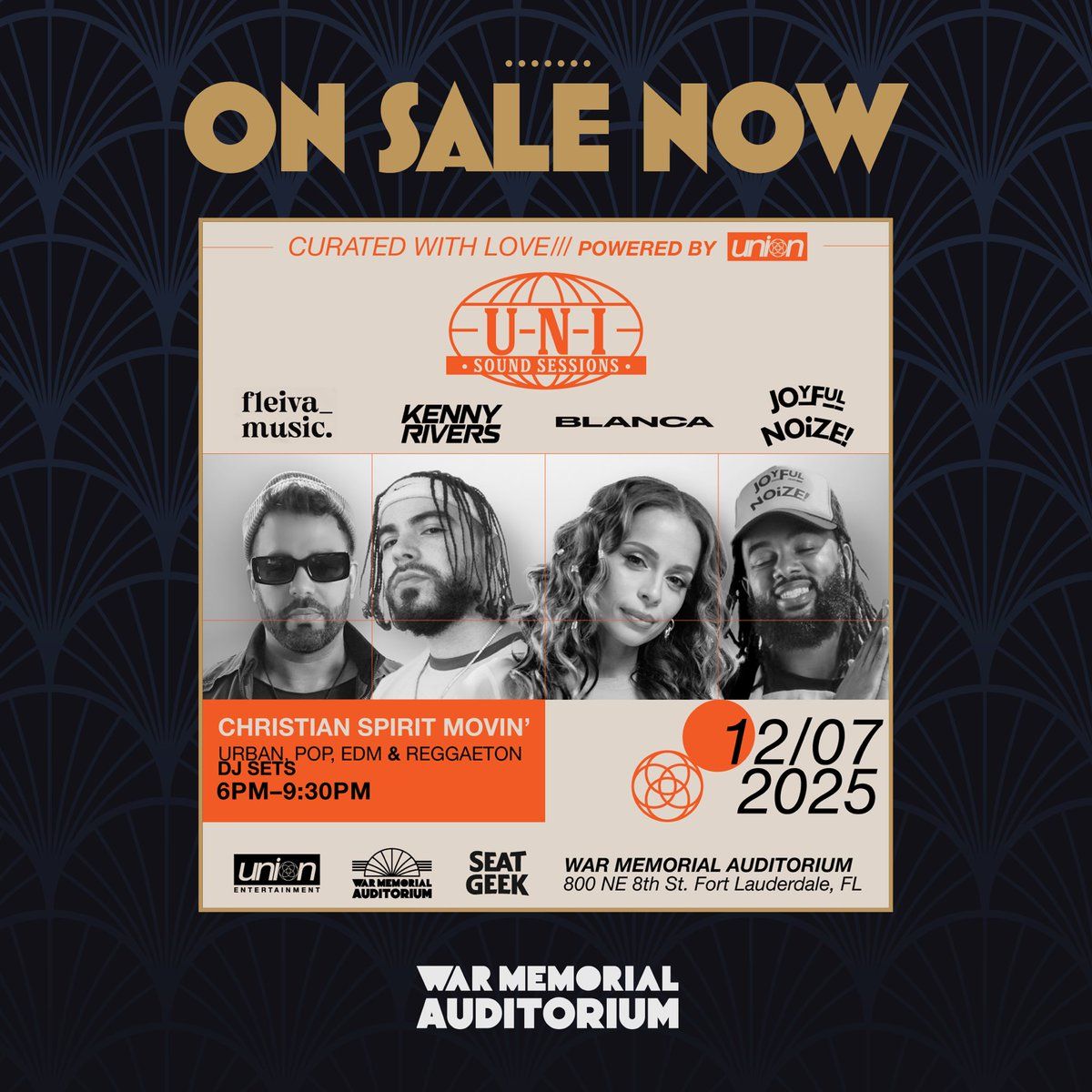 U-N-I Sound Sessions: Kenny Rivers  Blanca  Joyful Noize  & DJ Fleiva