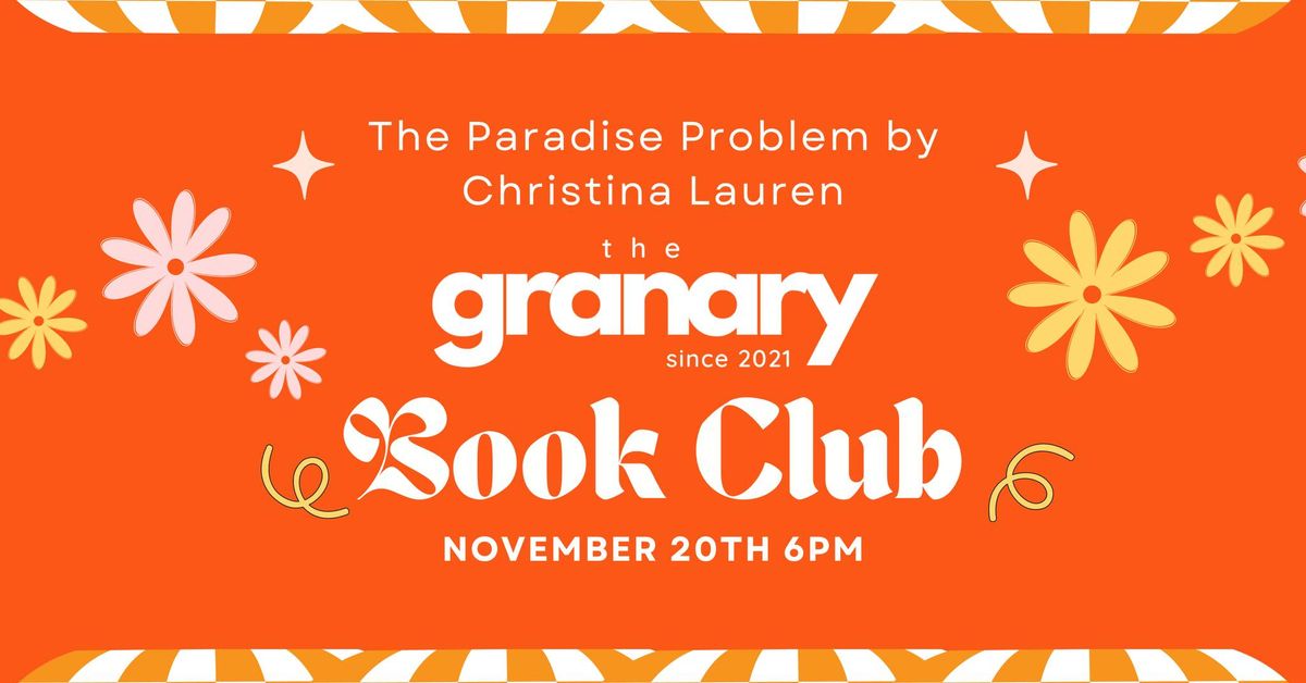 The Granary Book Club - November