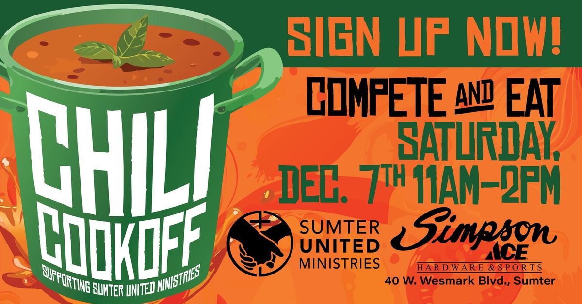 Chili Cookoff to Support Sumter United Ministries 