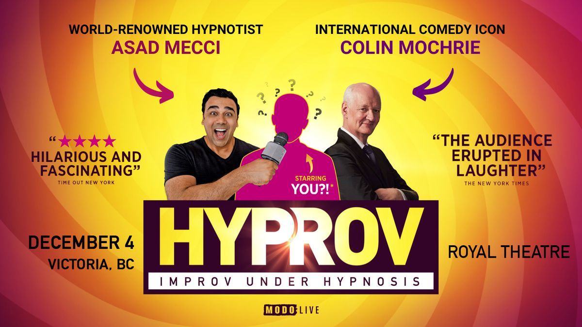 Hyprov: Improv Under Hypnosis - Victoria