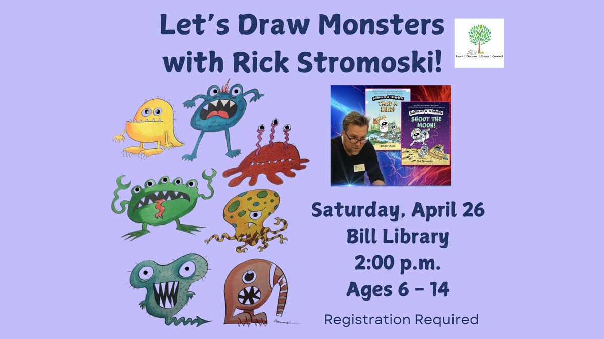 Let's Draw Monsters with Rick Stromoski