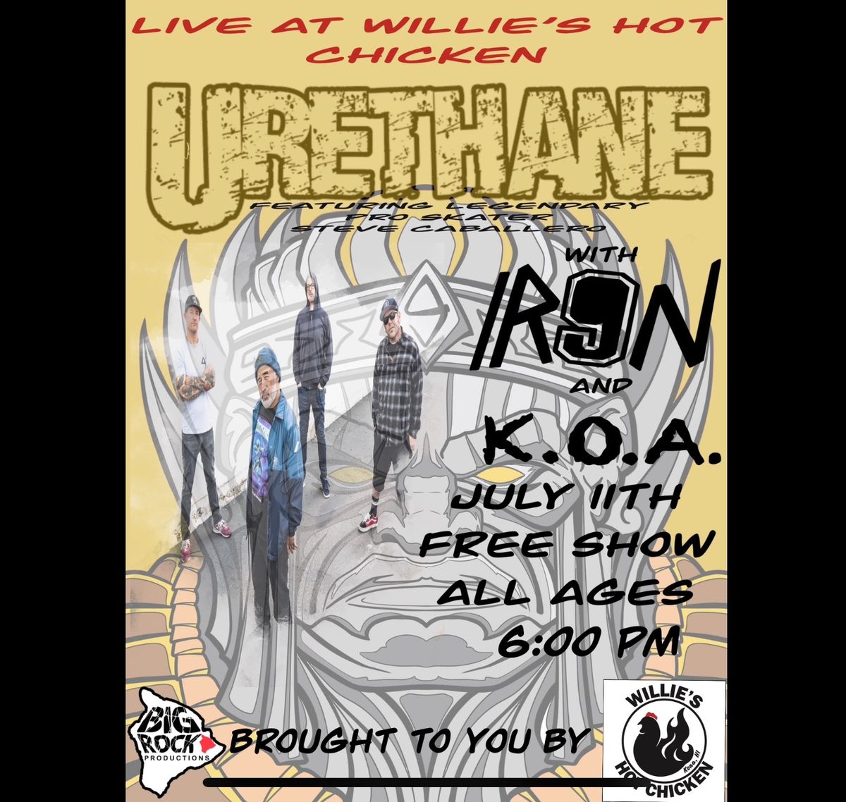 Urethane LIVE IN KONA!!!