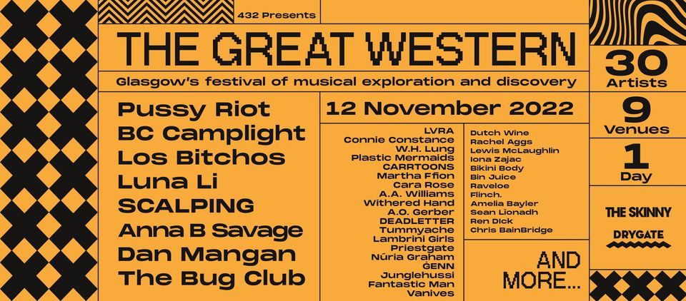 The Great Western 2022 \/ Multiple Venues, Glasgow \/ 12.11.22