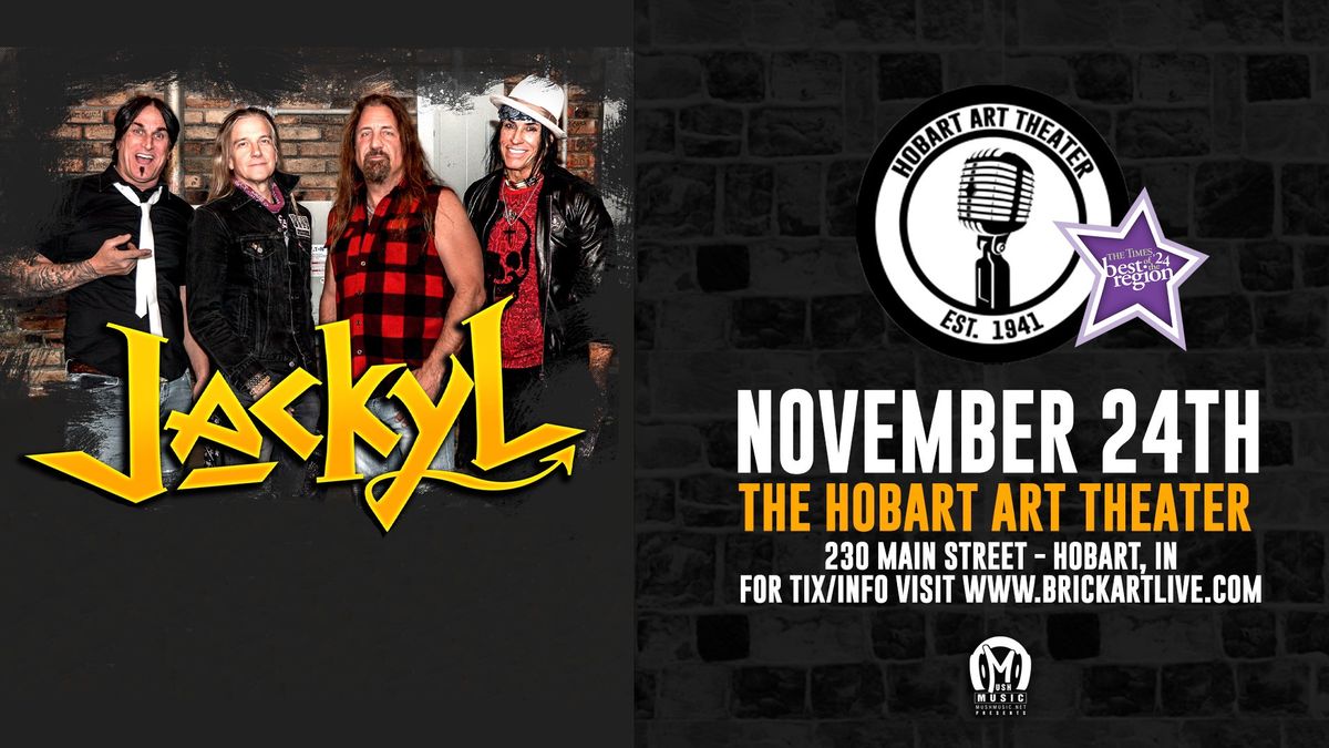 Jackyl live 11-24-24 The Hobart Art Theater!