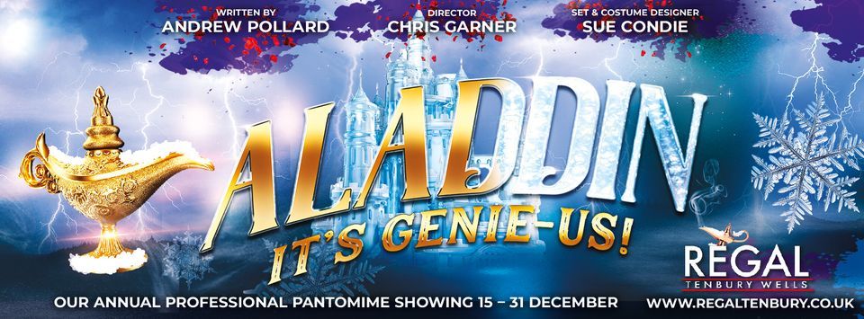 Aladdin | Our Annual Professional Pantomime