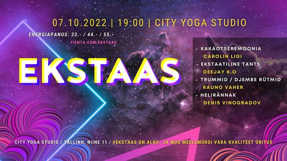 EKSTAAS @ City Yoga Studio