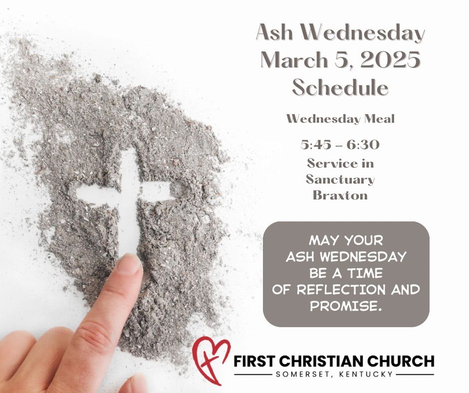 Ash Wednesday Service