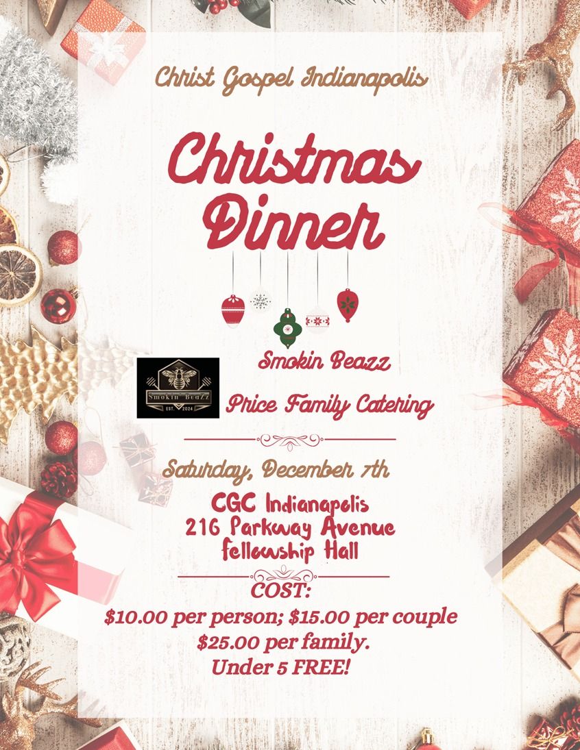 CGC Indianapolis Christmas Dinner