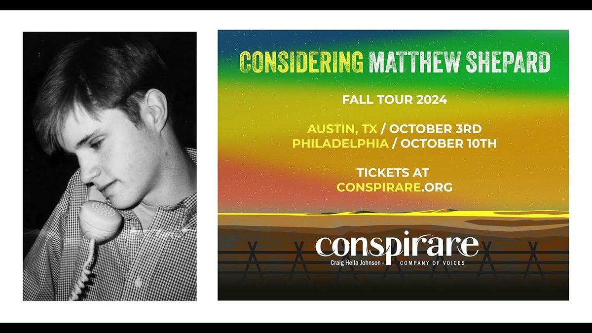 Considering Matthew Shepard - Austin