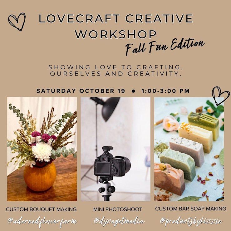 Lovecraft Creative Workshop: Fall Fun Edition