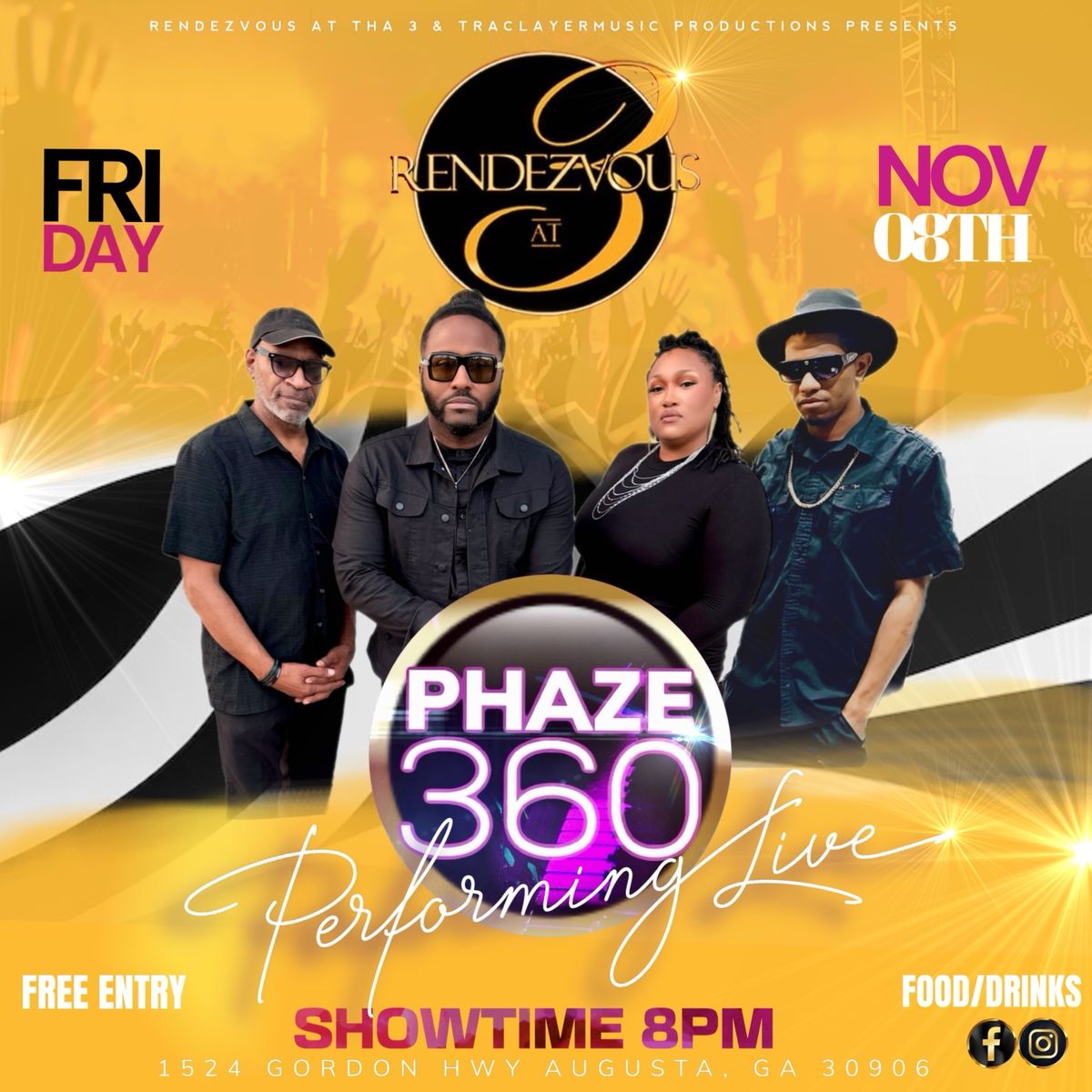 PHAZE360 LIVE @ RENDEZVOUS  