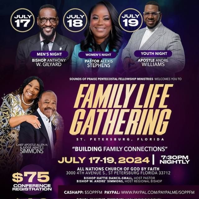 A Move of God will happen at the SOPPFM Family Life Gathering 2024