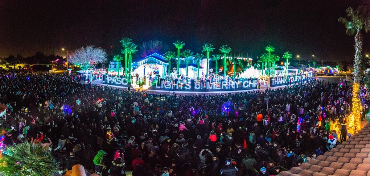 El Paso Christmas Light Show-Opening Day