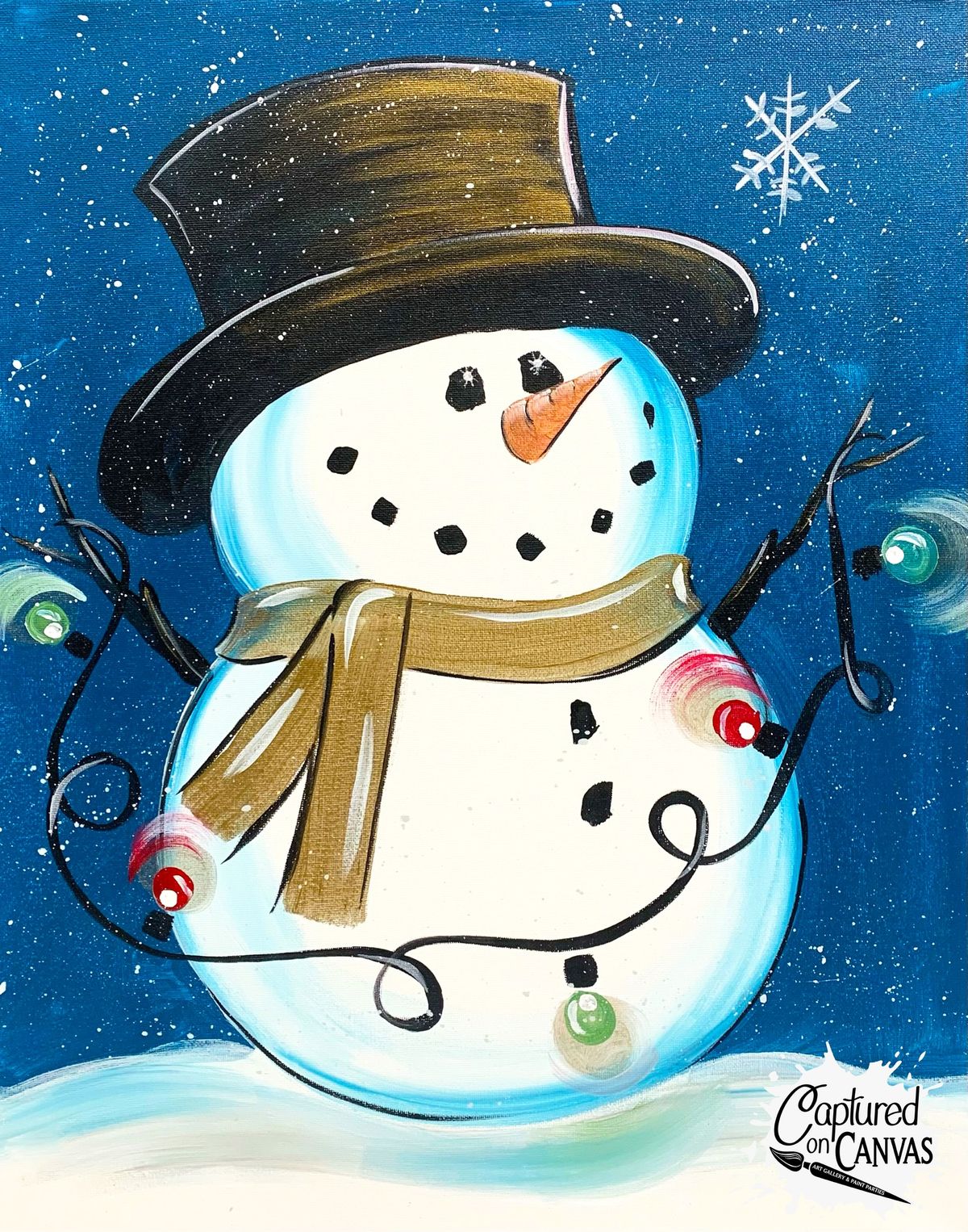 Twinkle Snowman Paint Party!