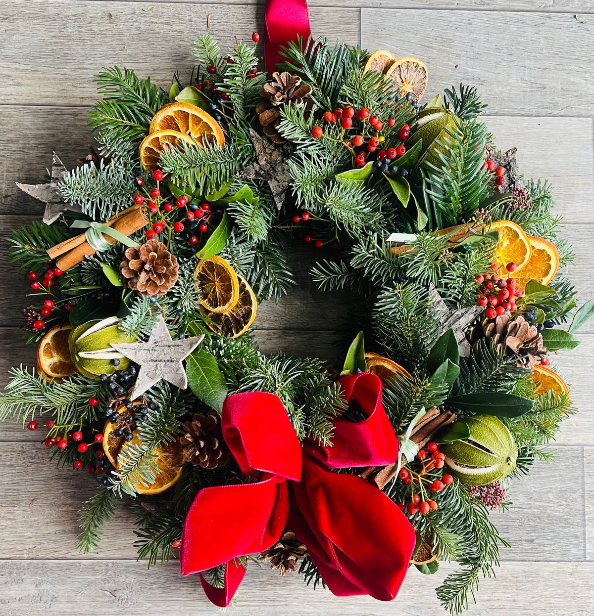 Christmas Wreath Making with Devon Air Ambulance 