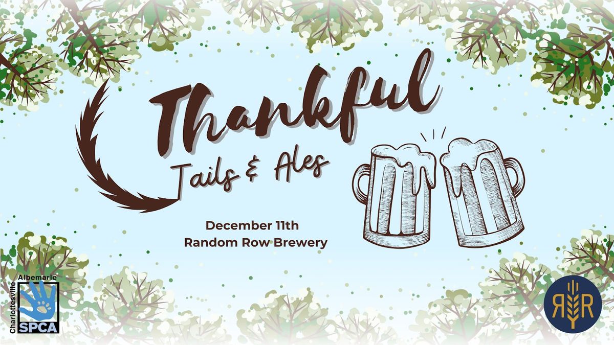 Thankful Tails & Ales - Pour It Forward with Random Row