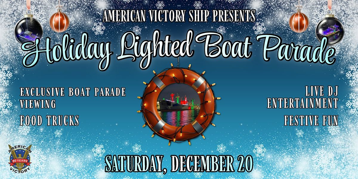 Holiday Lighted Boat Parade 2025