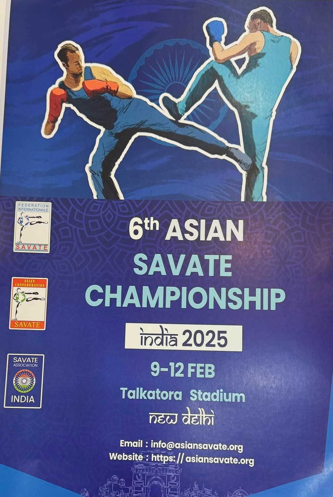 6th Asian Savate Championship - 2025