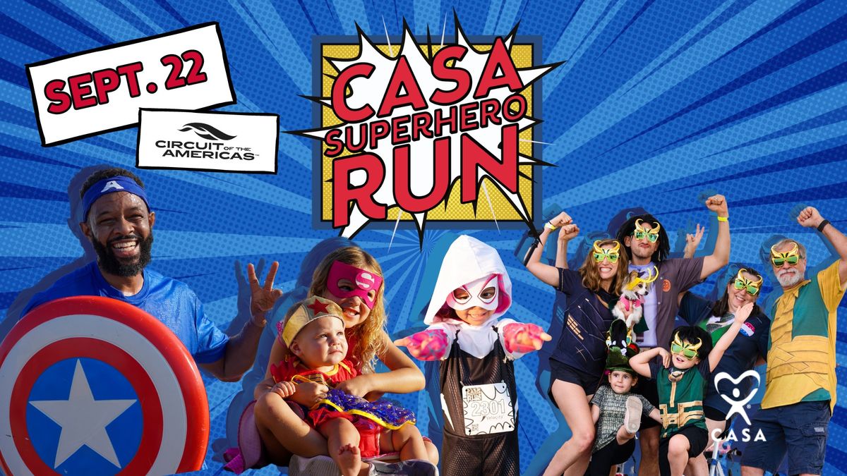 2024 CASA Superhero Run \u26a1