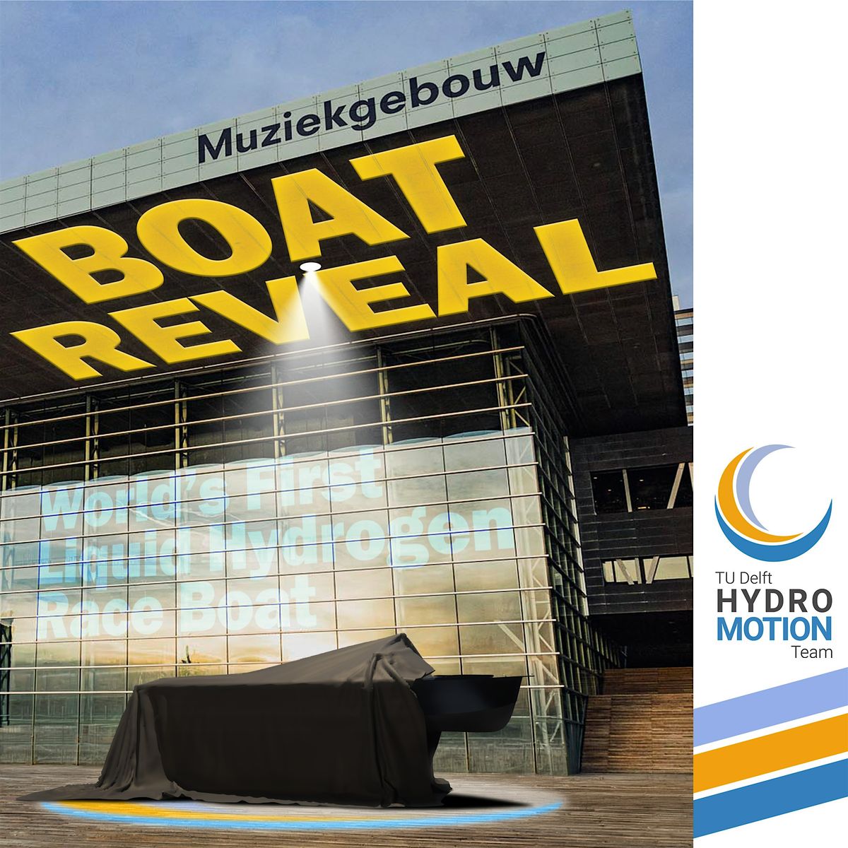 BOAT REVEAL TU Delft Hydro Motion Team 2026