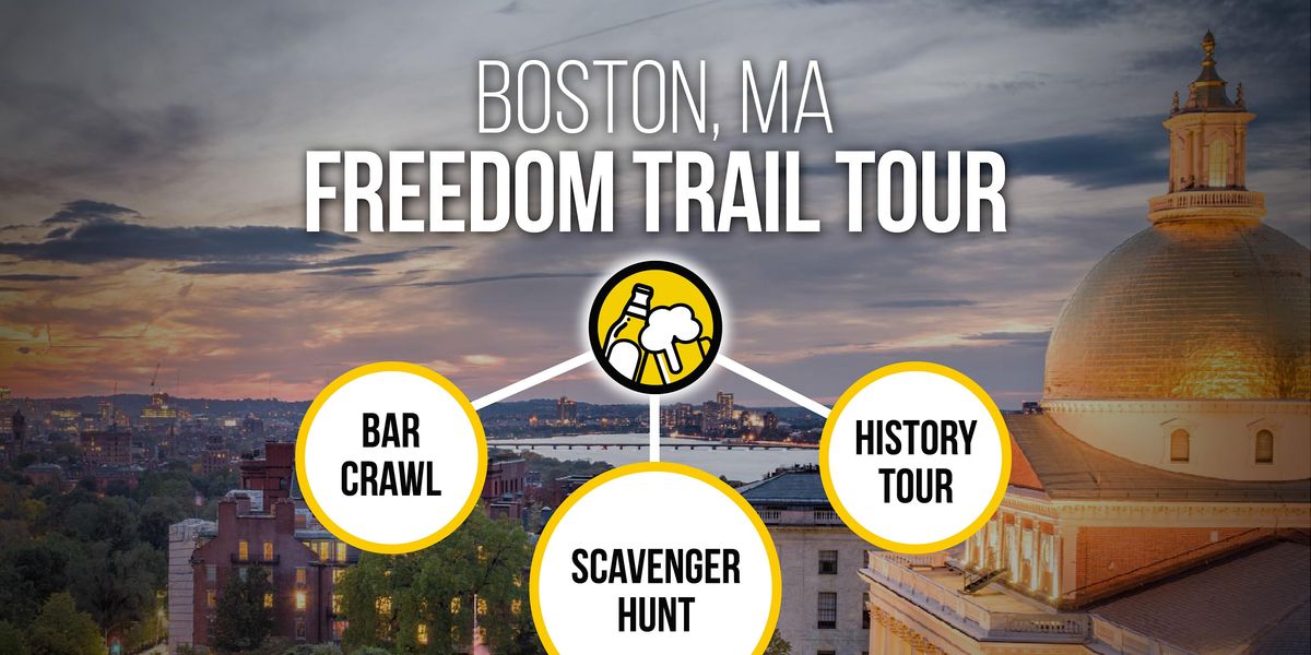 Boston Bar Crawl and Freedom Trail Walking History Tour